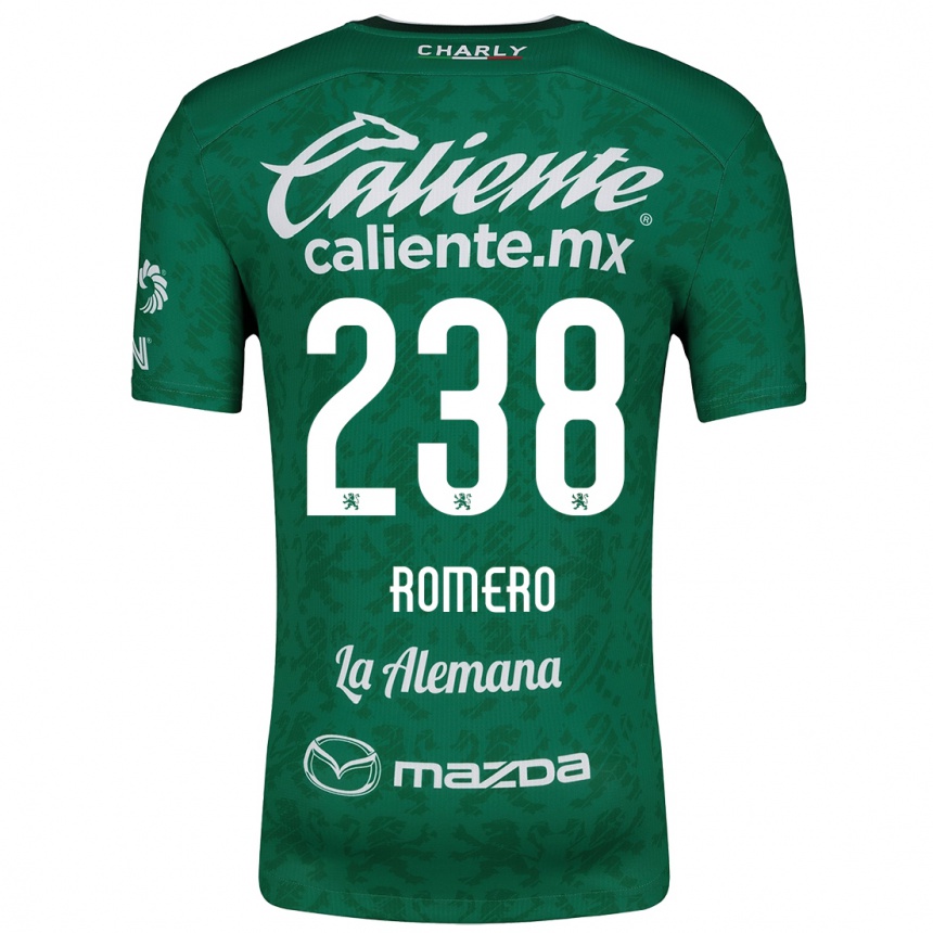 Men Football Paulo Romero #238 Green White Home Jersey 2024/25 T-Shirt Nz