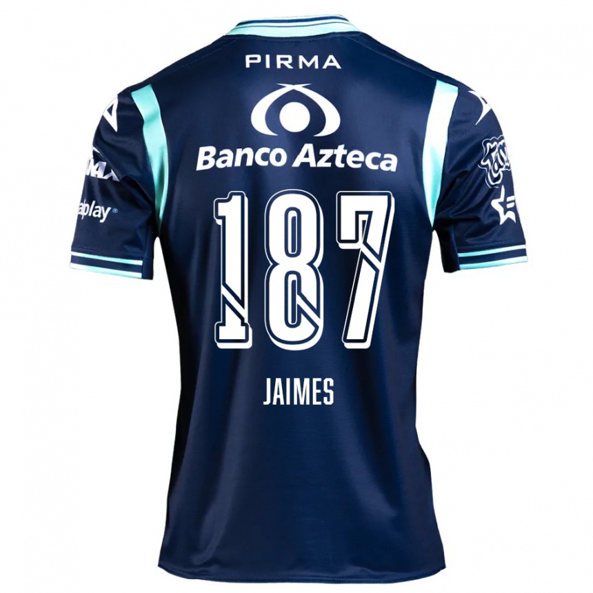 Men Football Tristhan Jaimes #187 Navy Blue Away Jersey 2024/25 T-Shirt Nz