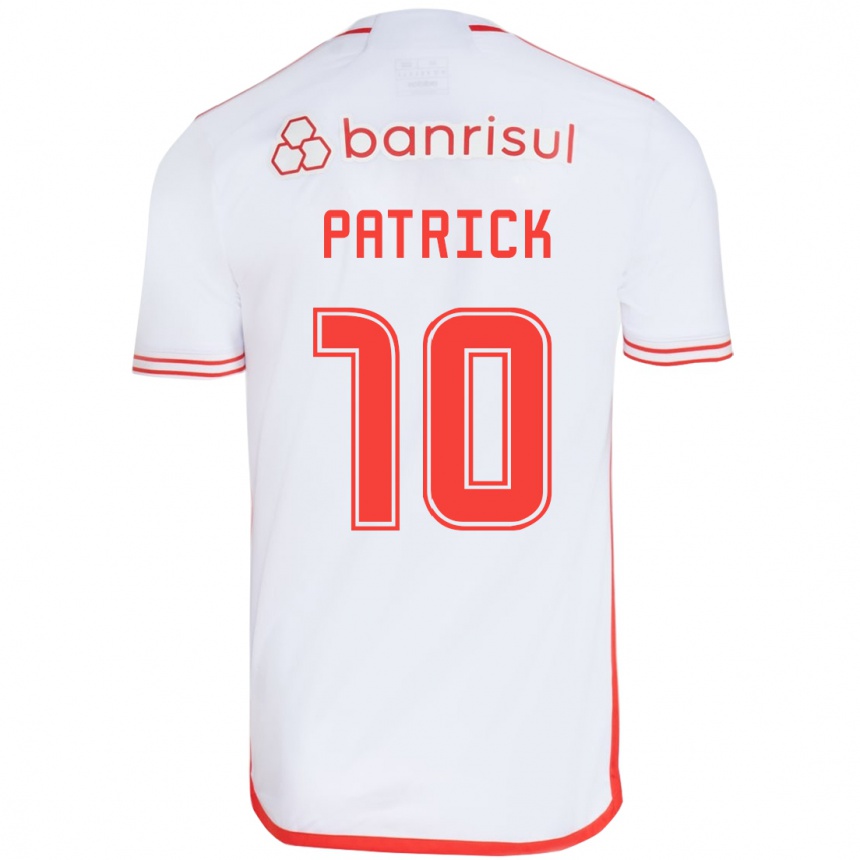 Men Football Alan Patrick #10 White Red Away Jersey 2024/25 T-Shirt Nz