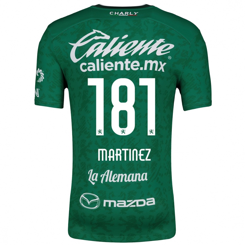 Women Football Irving Martínez #181 Green White Home Jersey 2024/25 T-Shirt Nz