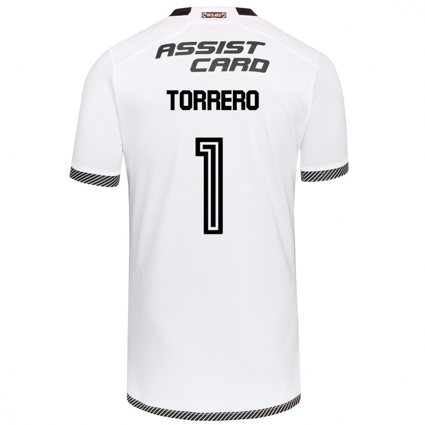 Women Football Ryann Torrero #1 White Black Home Jersey 2024/25 T-Shirt Nz