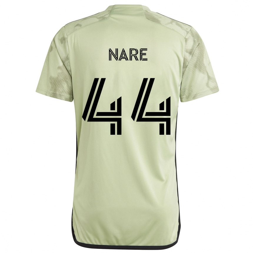 Women Football Thabo Nare #44 Light Green Away Jersey 2024/25 T-Shirt Nz