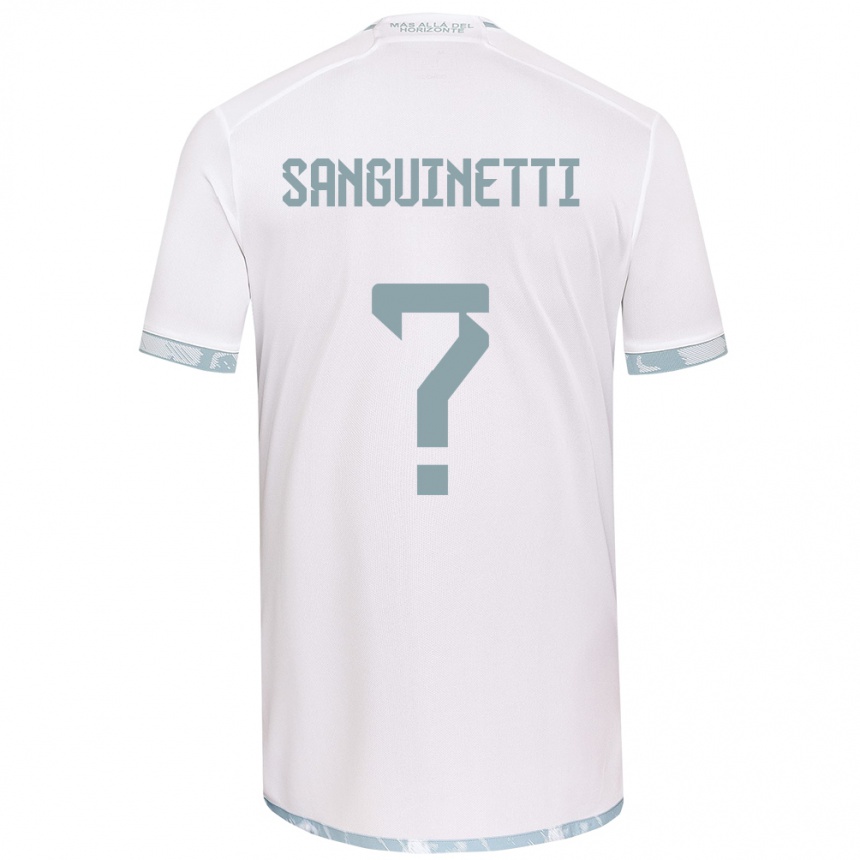 Women Football Fernando Osorio Sanguinetti #0 White Grey Away Jersey 2024/25 T-Shirt Nz