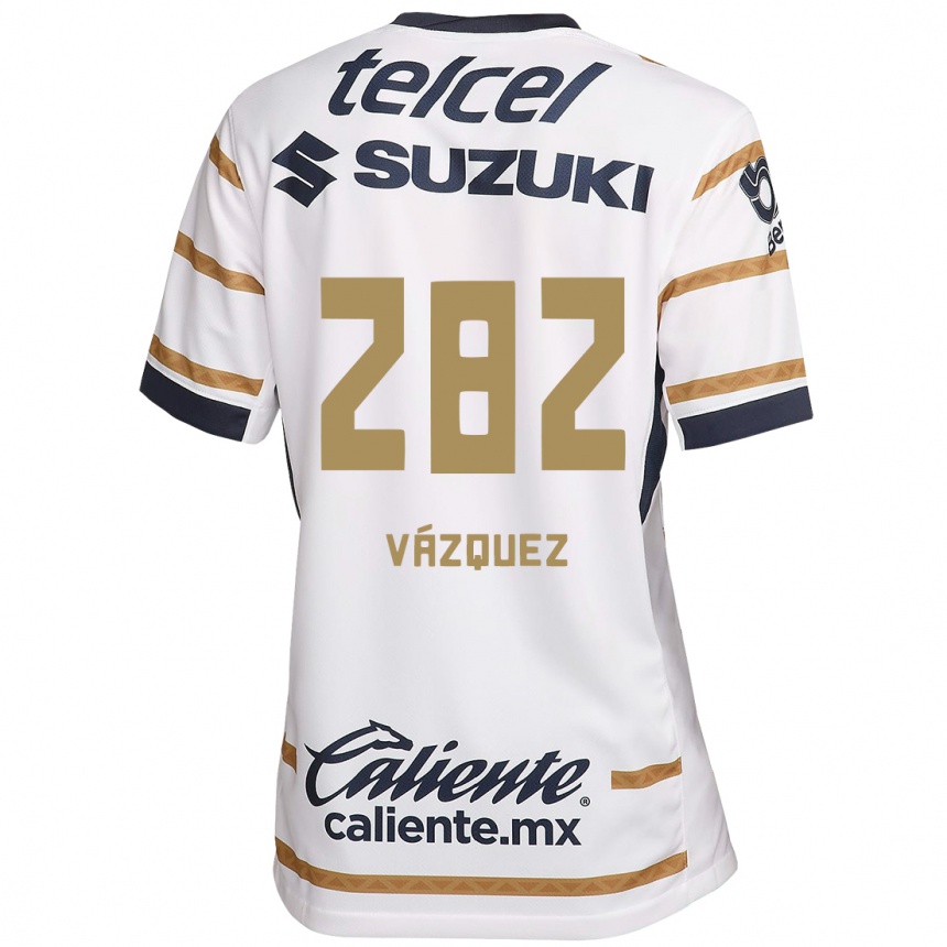 Kids Football Austin Vázquez #282 White Obsidian Home Jersey 2024/25 T-Shirt Nz