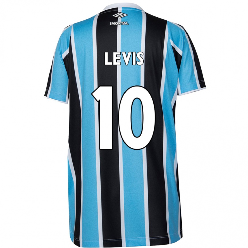 Kids Football Rafa Levis #10 Blue Black White Home Jersey 2024/25 T-Shirt Nz