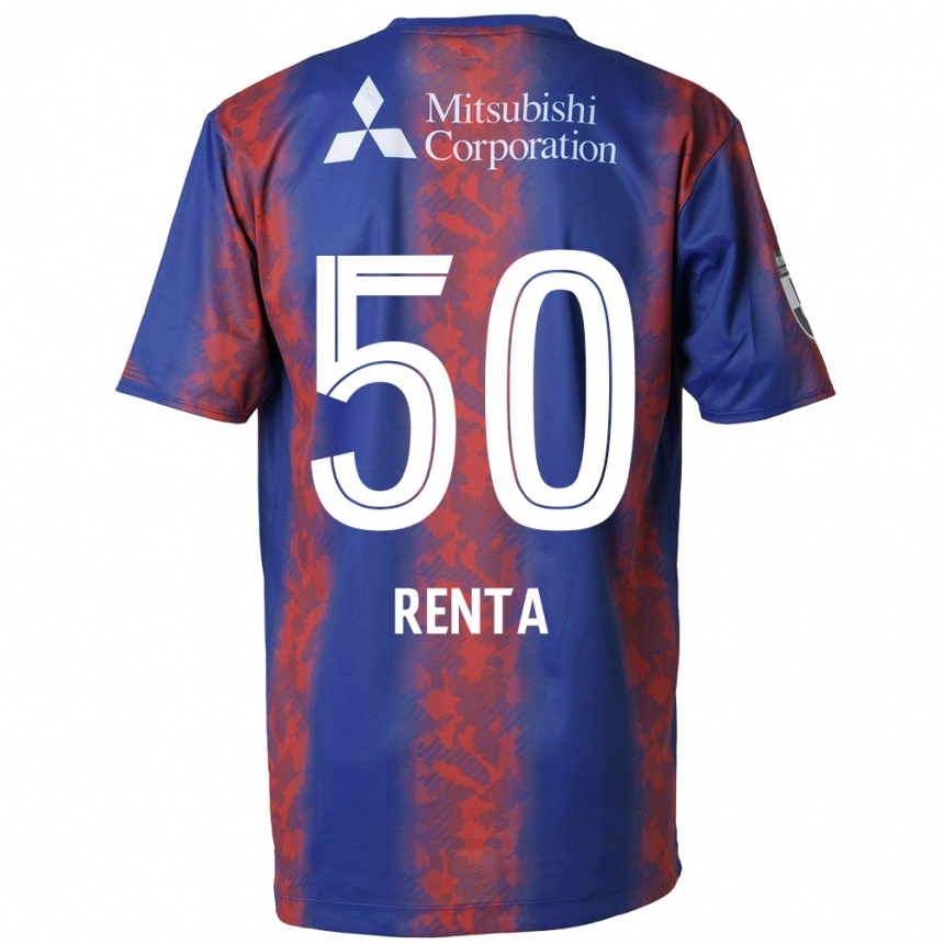 Kids Football Renta Higashi #50 Blue Red Home Jersey 2024/25 T-Shirt Nz