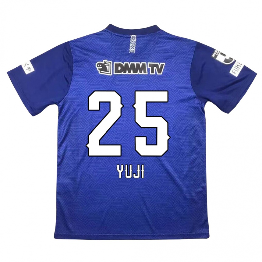 Kids Football Yuji Kitajima #25 Dark Blue Home Jersey 2024/25 T-Shirt Nz