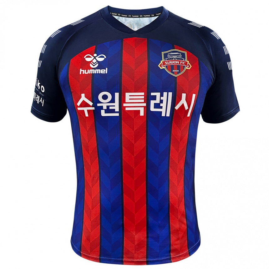 Kids Football Jae-Hoon Lee #31 Blue Red Home Jersey 2024/25 T-Shirt Nz