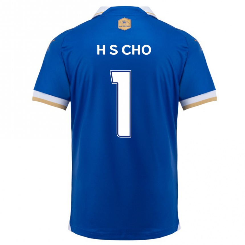 Kids Football Sung-Hoon Cho #1 Blue White Home Jersey 2024/25 T-Shirt Nz