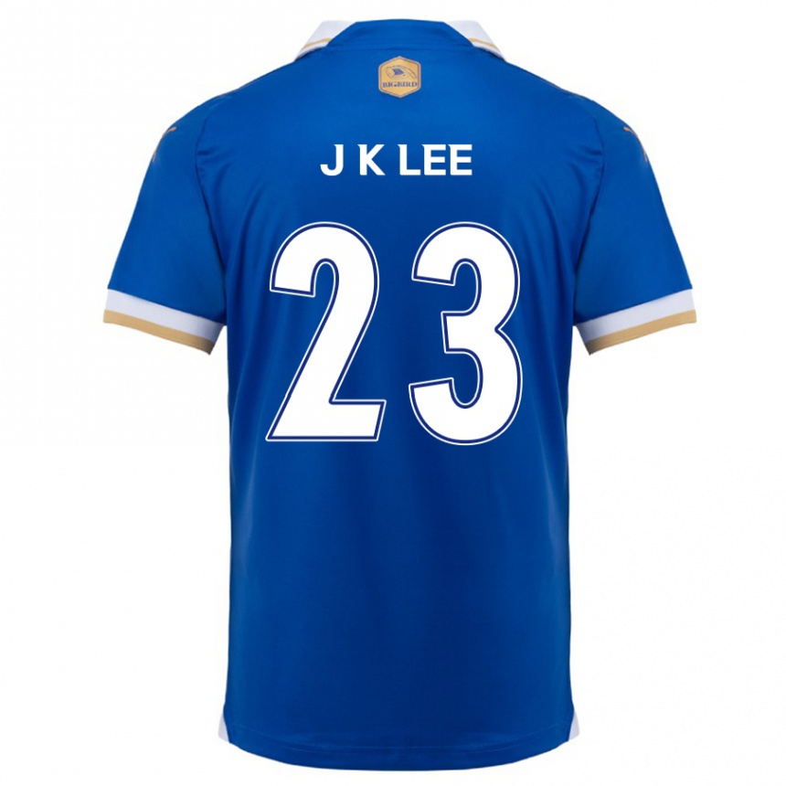 Kids Football Ki-Je Lee #23 Blue White Home Jersey 2024/25 T-Shirt Nz