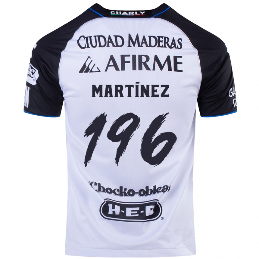 Kids Football Diego Martínez #196 Black Blue Home Jersey 2024/25 T-Shirt Nz