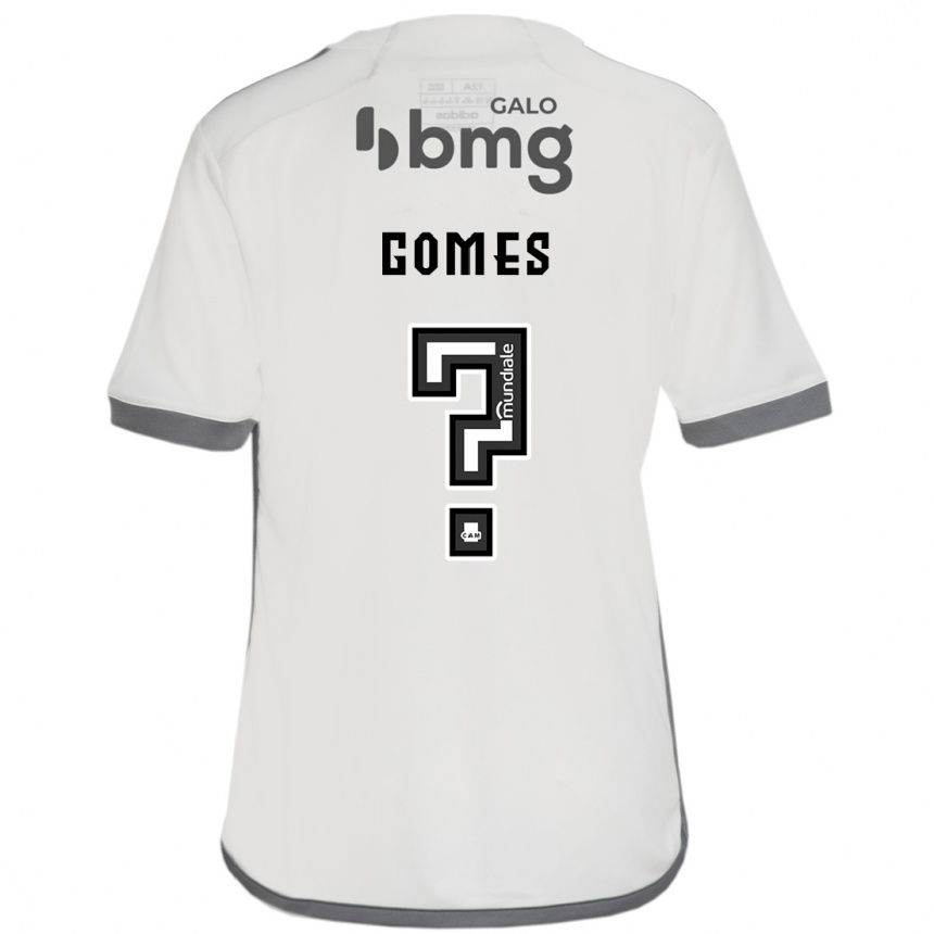 Kids Football Fábio Gomes #0 Off White Away Jersey 2024/25 T-Shirt Nz