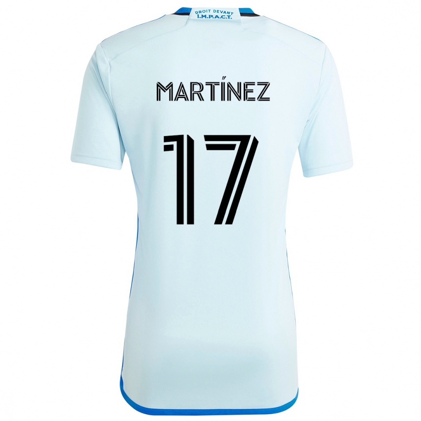 Kids Football Josef Martínez #17 Ice Blue Away Jersey 2024/25 T-Shirt Nz