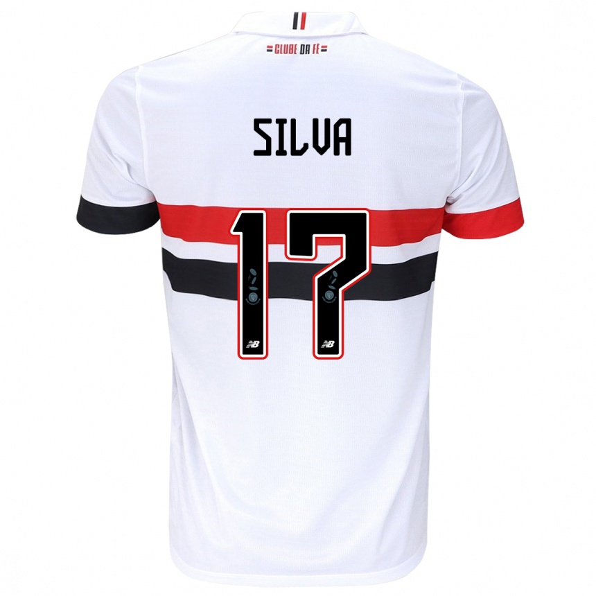 Men Football André Silva #17 White Red Black Home Jersey 2024/25 T-Shirt Nz