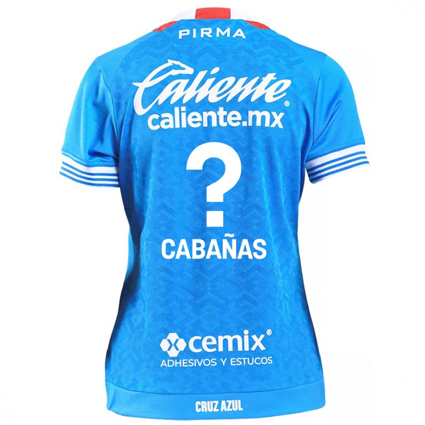 Men Football Alfredo Cabañas #0 Sky Blue Home Jersey 2024/25 T-Shirt Nz