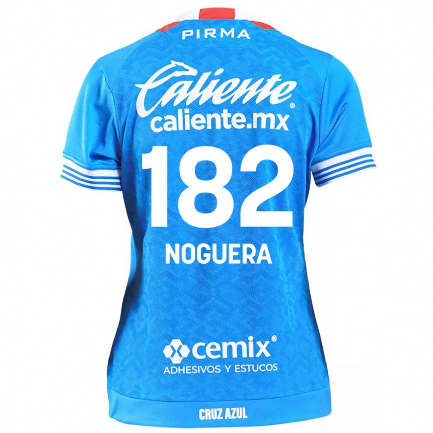 Men Football Heldrich Noguera #182 Sky Blue Home Jersey 2024/25 T-Shirt Nz