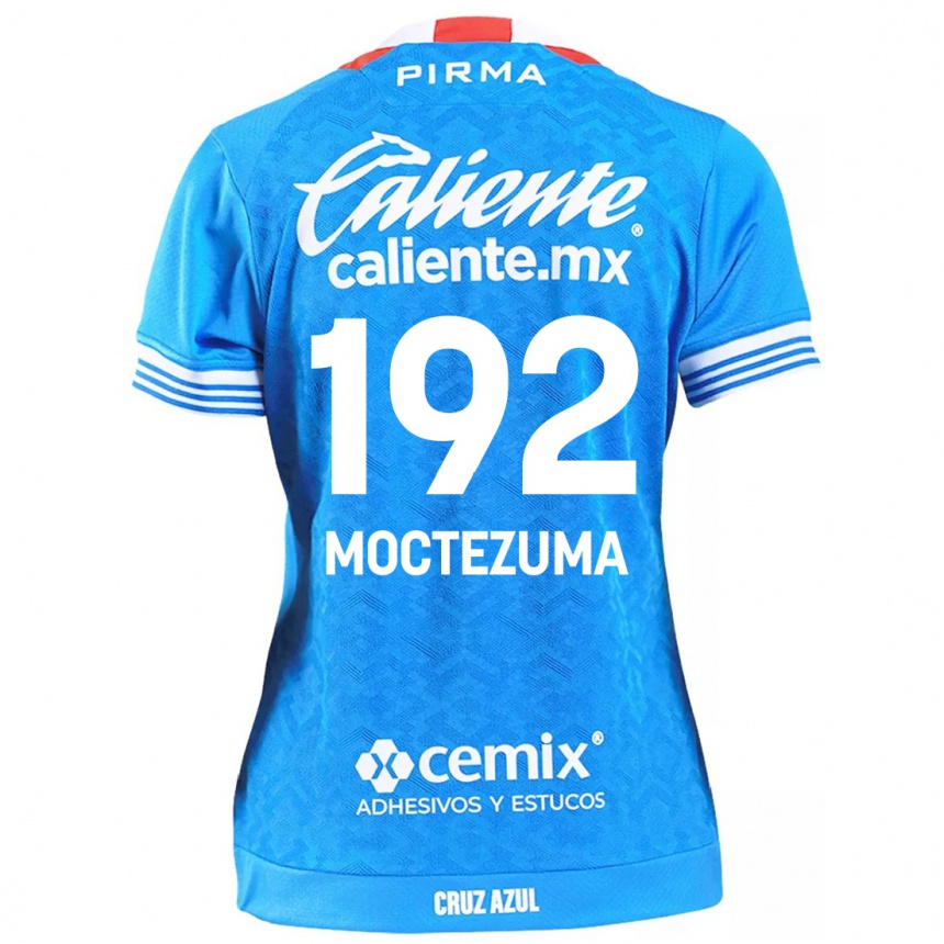 Men Football Brayan Moctezuma #192 Sky Blue Home Jersey 2024/25 T-Shirt Nz