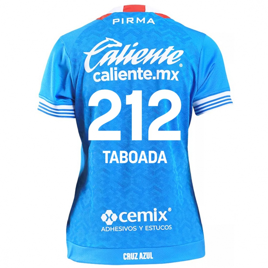 Men Football Víctor Taboada #212 Sky Blue Home Jersey 2024/25 T-Shirt Nz