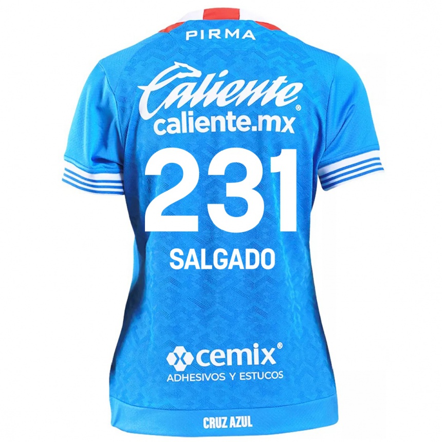 Men Football Bruno Salgado #231 Sky Blue Home Jersey 2024/25 T-Shirt Nz