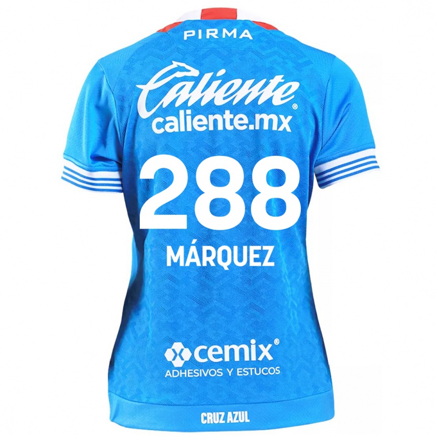 Men Football Víctor Márquez #288 Sky Blue Home Jersey 2024/25 T-Shirt Nz