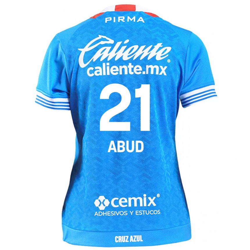 Men Football Karime Abud #21 Sky Blue Home Jersey 2024/25 T-Shirt Nz