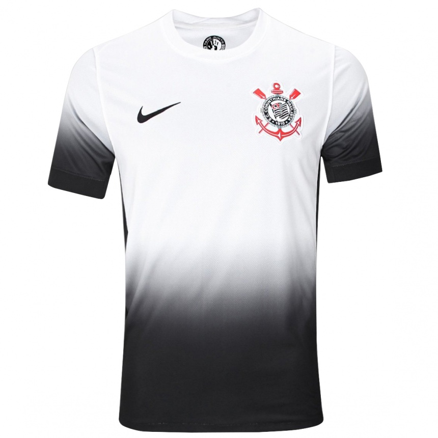 Men Football Kaio Costa #0 White Black Home Jersey 2024/25 T-Shirt Nz