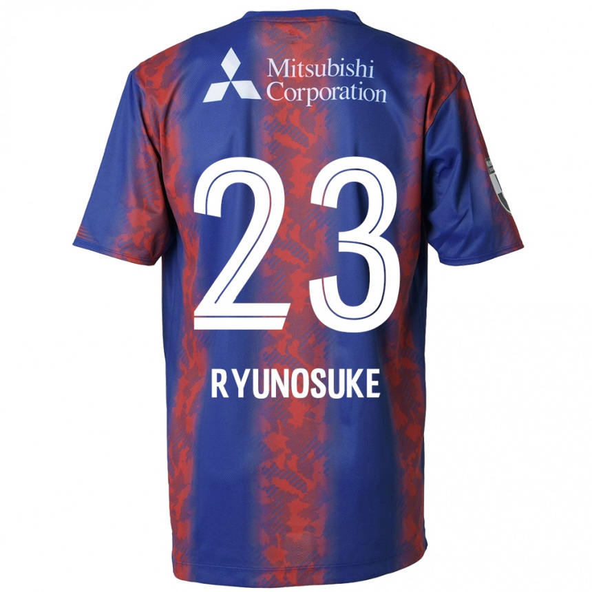 Men Football Ryunosuke Sato #23 Blue Red Home Jersey 2024/25 T-Shirt Nz