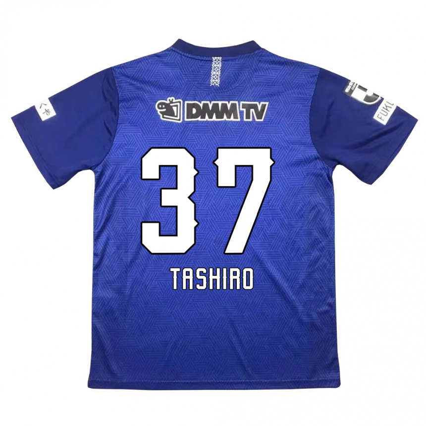 Men Football Masaya Tashiro #37 Dark Blue Home Jersey 2024/25 T-Shirt Nz