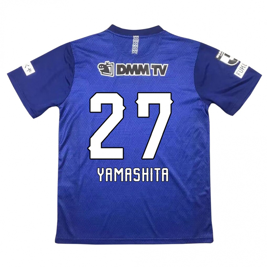 Men Football Sotaro Yamashita #27 Dark Blue Home Jersey 2024/25 T-Shirt Nz