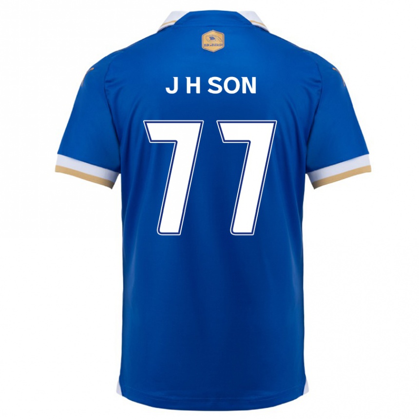 Men Football Ho-Jun Son #77 Blue White Home Jersey 2024/25 T-Shirt Nz