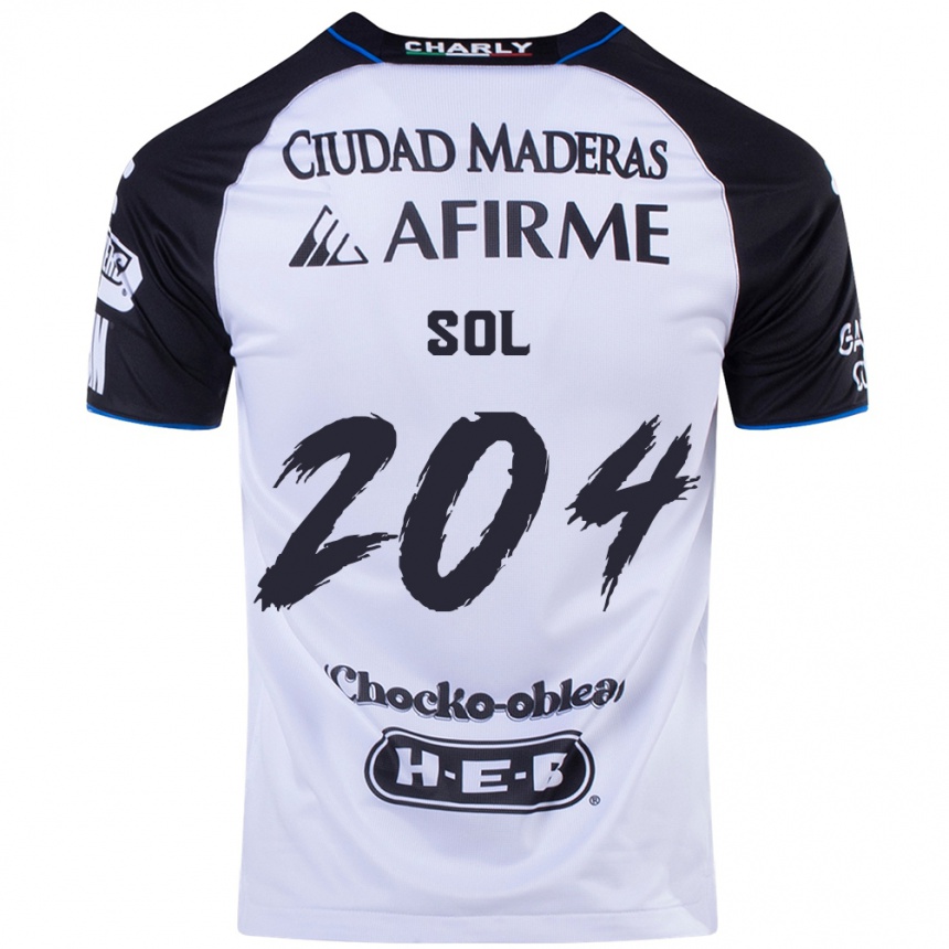 Men Football Martín Sol #204 Black Blue Home Jersey 2024/25 T-Shirt Nz