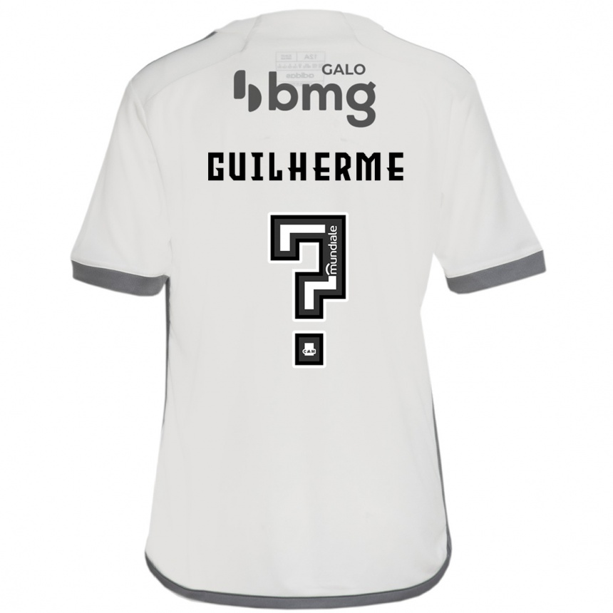 Men Football Kauan Guilherme #0 Off White Away Jersey 2024/25 T-Shirt Nz