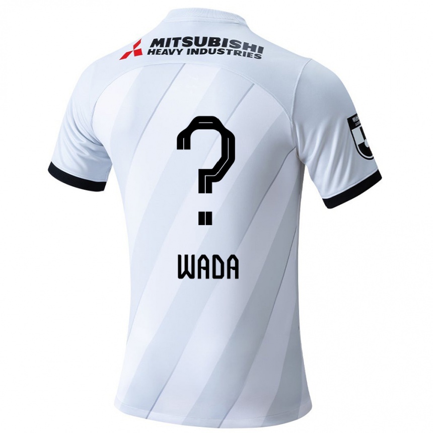 Men Football Naoya Wada #0 White Grey Away Jersey 2024/25 T-Shirt Nz