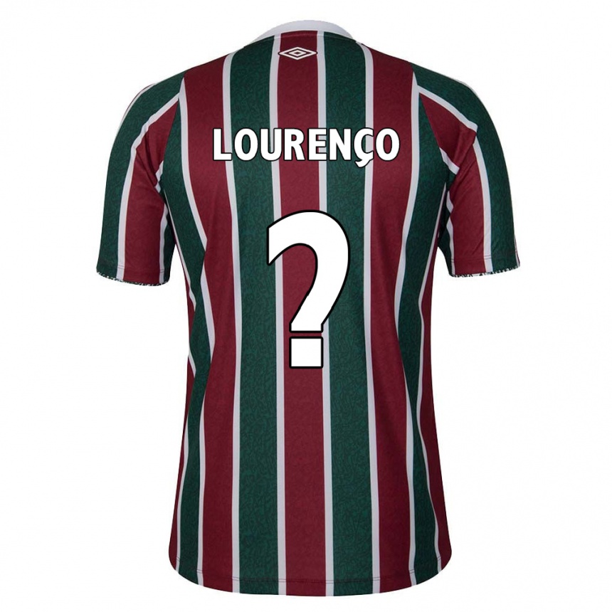 Women Football João Lourenço #0 Green Maroon White Home Jersey 2024/25 T-Shirt Nz