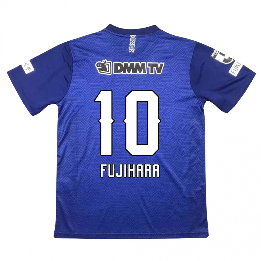 Women Football Naoatsu Fujihara #10 Dark Blue Home Jersey 2024/25 T-Shirt Nz