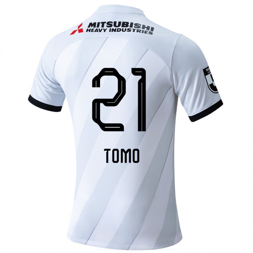 Women Football Tomoaki Okubo #21 White Grey Away Jersey 2024/25 T-Shirt Nz