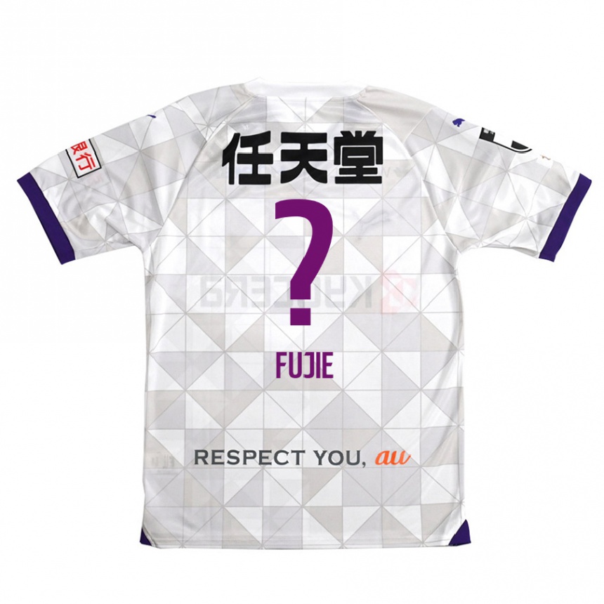 Women Football Arumu Fujie #0 White Purple Away Jersey 2024/25 T-Shirt Nz