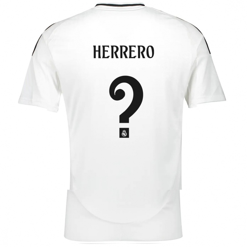 Men Football Enrique Herrero #0 White Home Jersey 2024/25 T-Shirt Nz