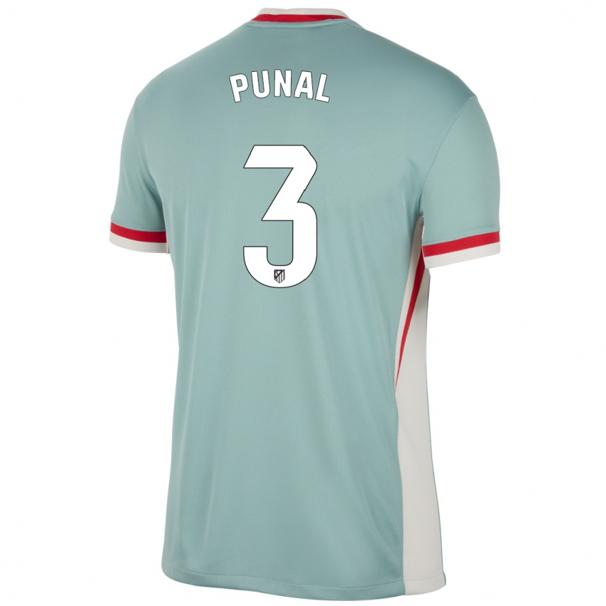 Men Football Aitor Punal #3 Light Beige Blue Away Jersey 2024/25 T-Shirt Nz