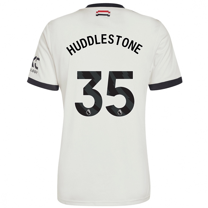 Men Football Tom Huddlestone #35 Off White Third Jersey 2024/25 T-Shirt Nz