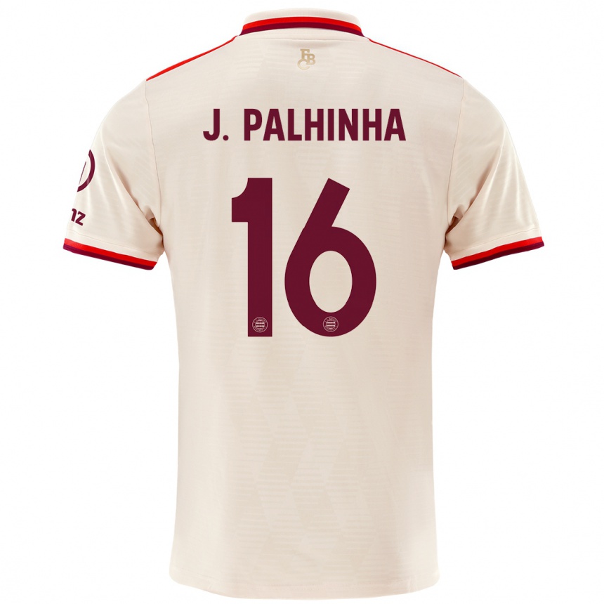 Men Football João Palhinha #16 Linen Third Jersey 2024/25 T-Shirt Nz