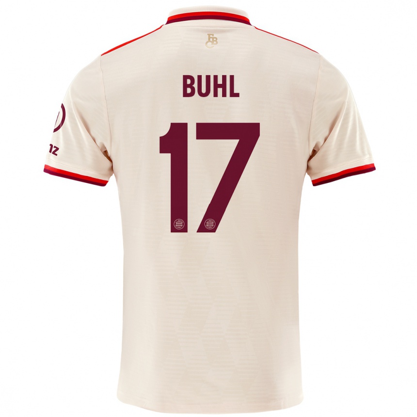 Men Football Klara Buhl #17 Linen Third Jersey 2024/25 T-Shirt Nz