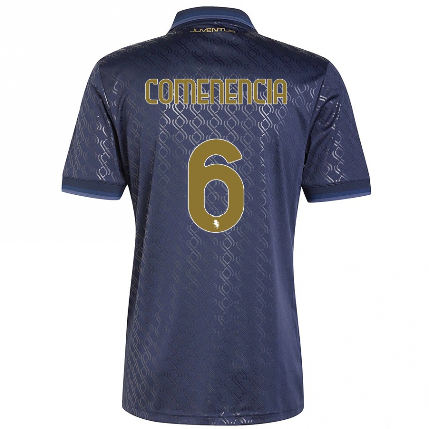 Men Football Livano Comenencia #6 Navy Blue Third Jersey 2024/25 T-Shirt Nz