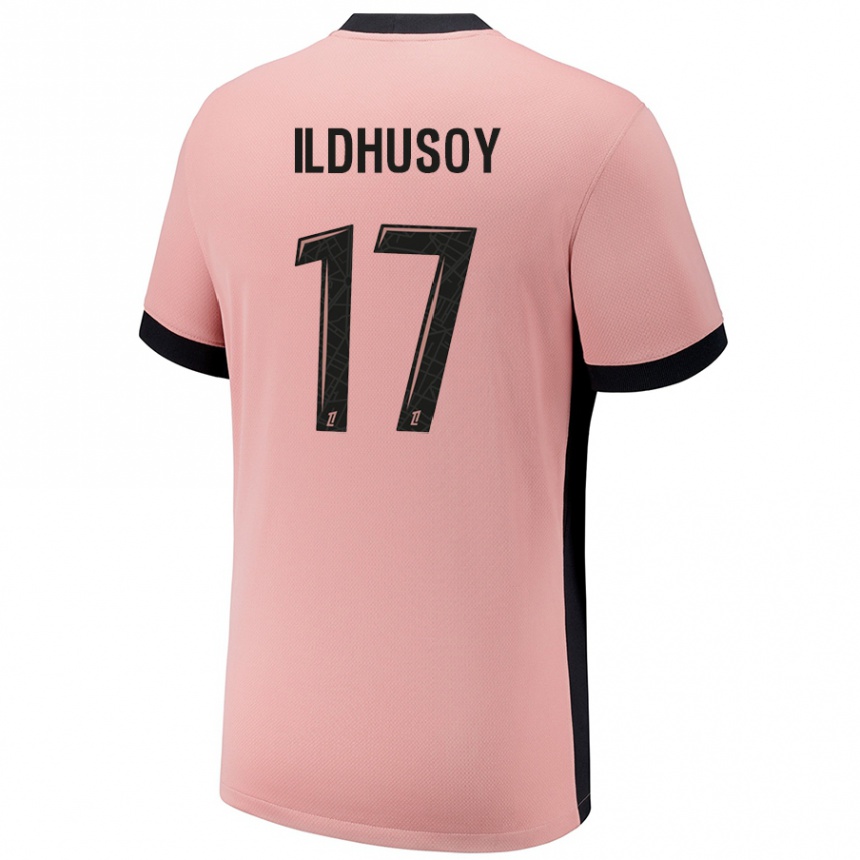 Men Football Celin Bizet Ildhusoy #17 Rust Pink Third Jersey 2024/25 T-Shirt Nz