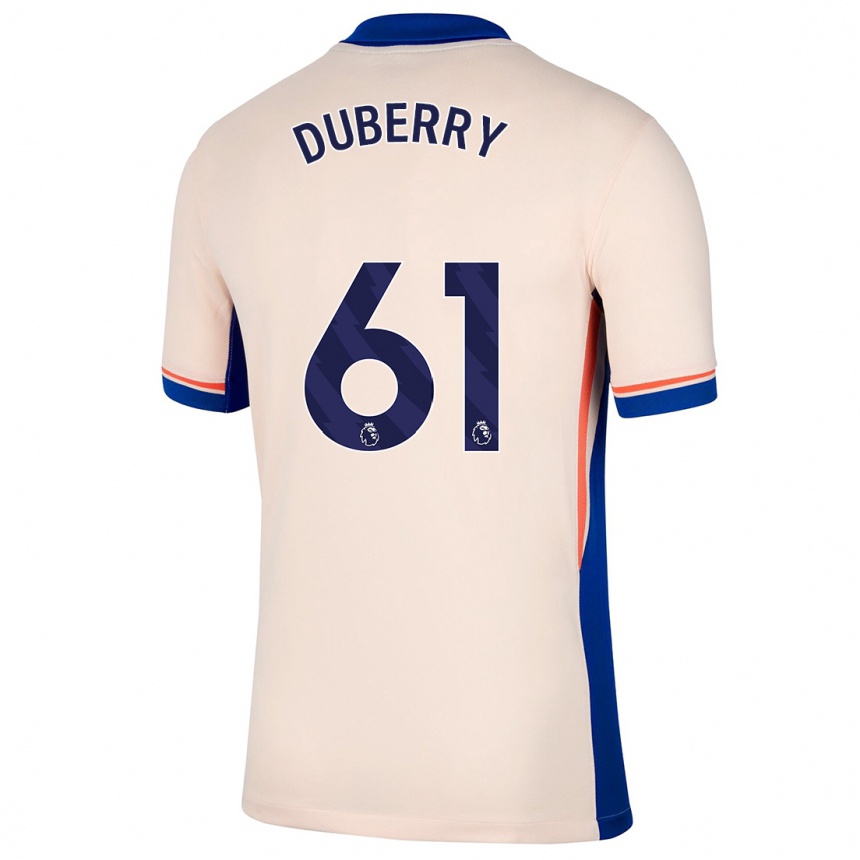 Women Football Zain Silcott-Duberry #61 Light Beige Away Jersey 2024/25 T-Shirt Nz