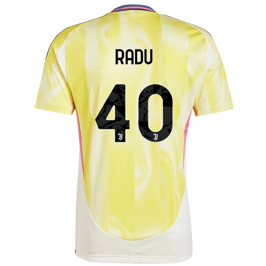 Women Football Riccardo Radu #40 Solar Yellow Away Jersey 2024/25 T-Shirt Nz