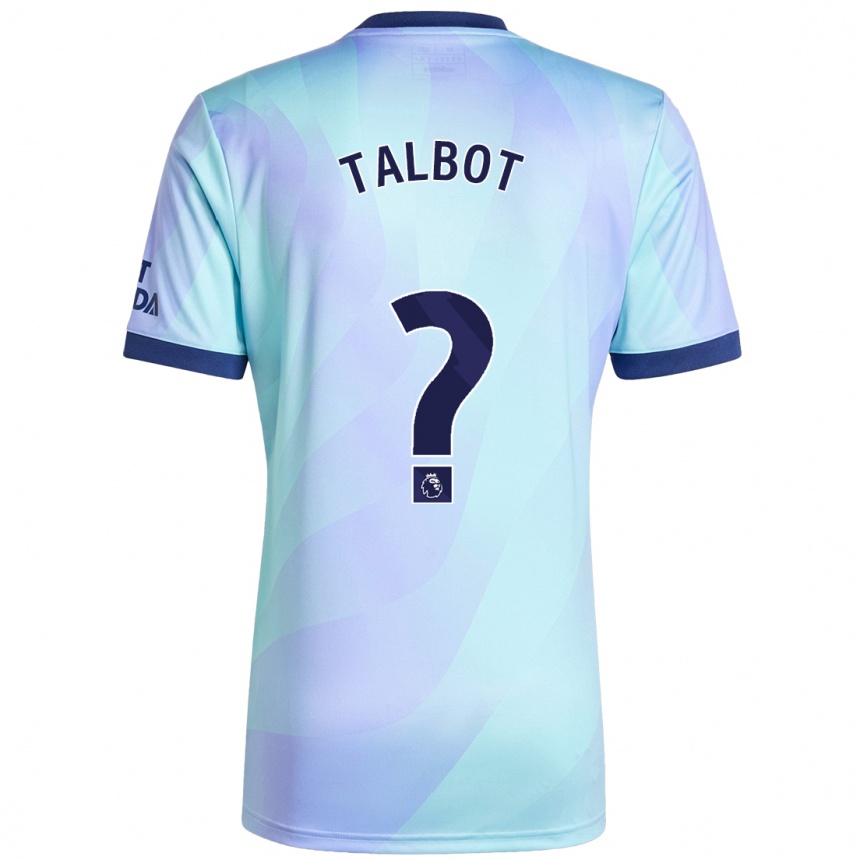 Women Football Jack Talbot #0 Aqua Third Jersey 2024/25 T-Shirt Nz