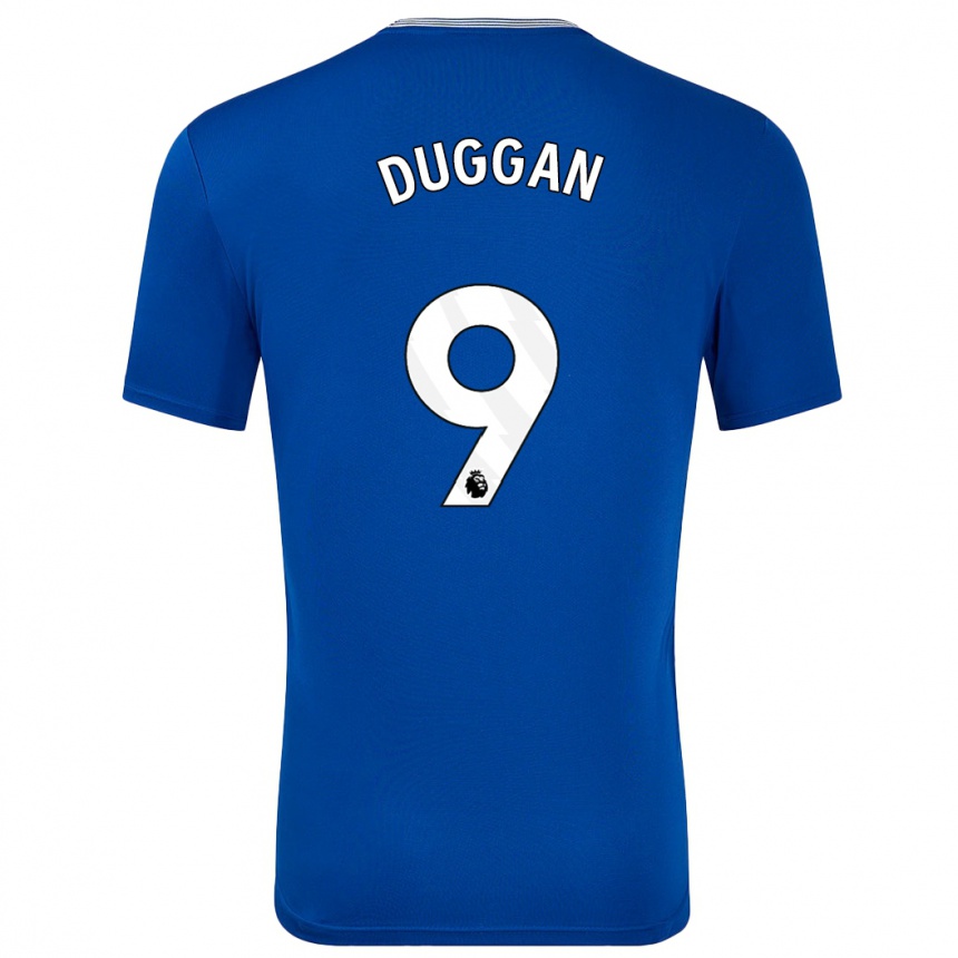 Kids Football Toni Duggan #9 Blue With Home Jersey 2024/25 T-Shirt Nz