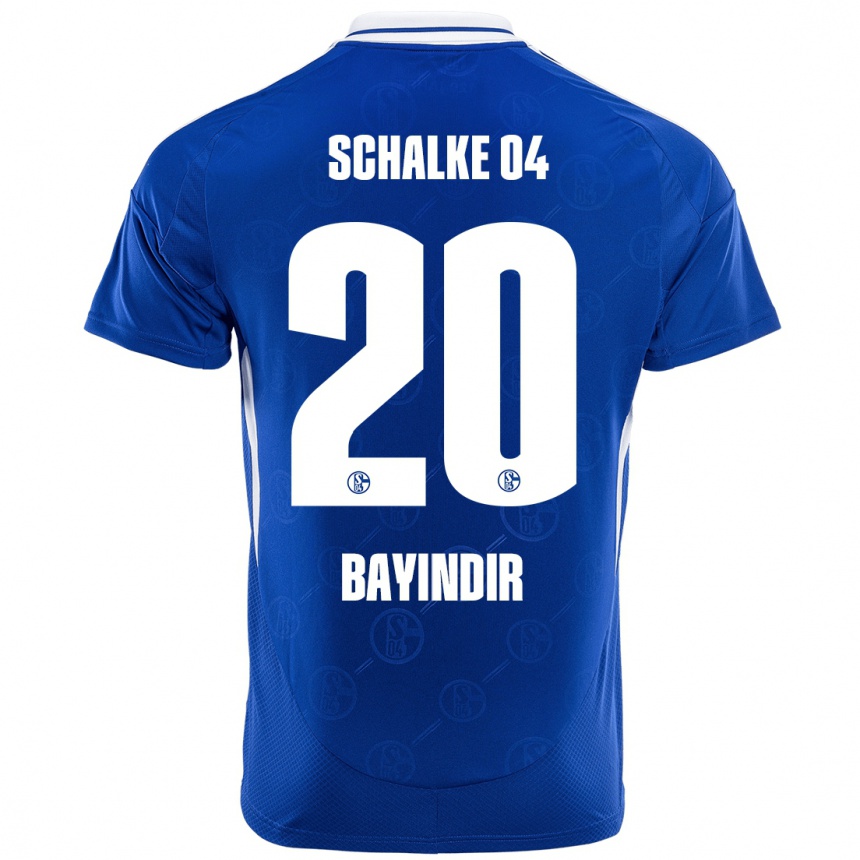 Kids Football Aris Bayindir #20 Royal Blue Home Jersey 2024/25 T-Shirt Nz