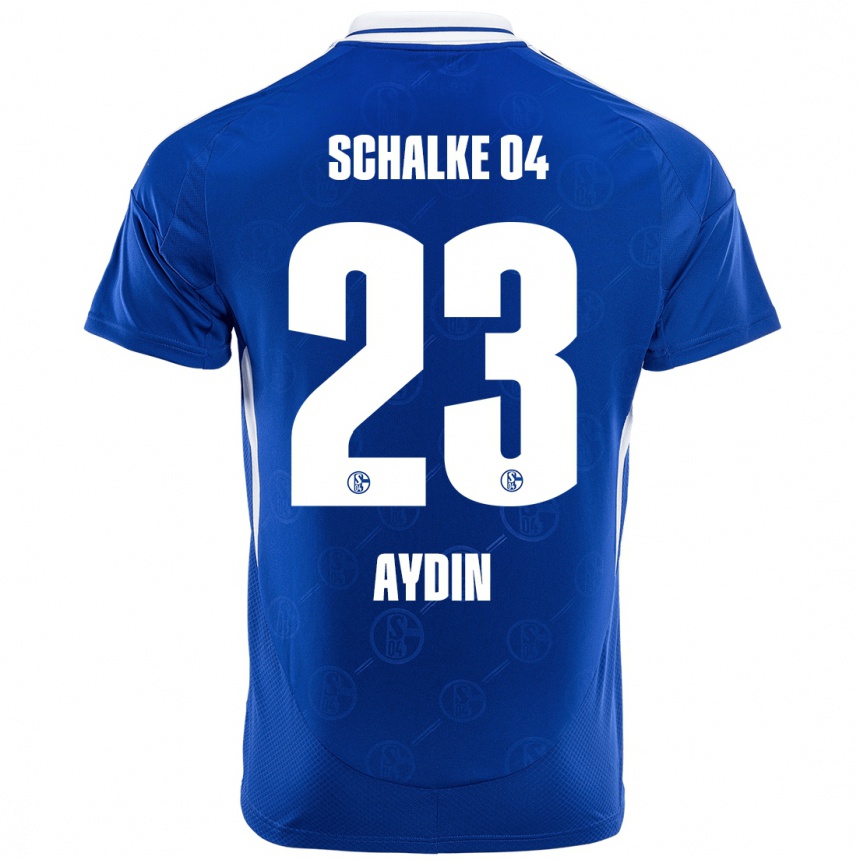 Kids Football Mehmet Aydın #23 Royal Blue Home Jersey 2024/25 T-Shirt Nz